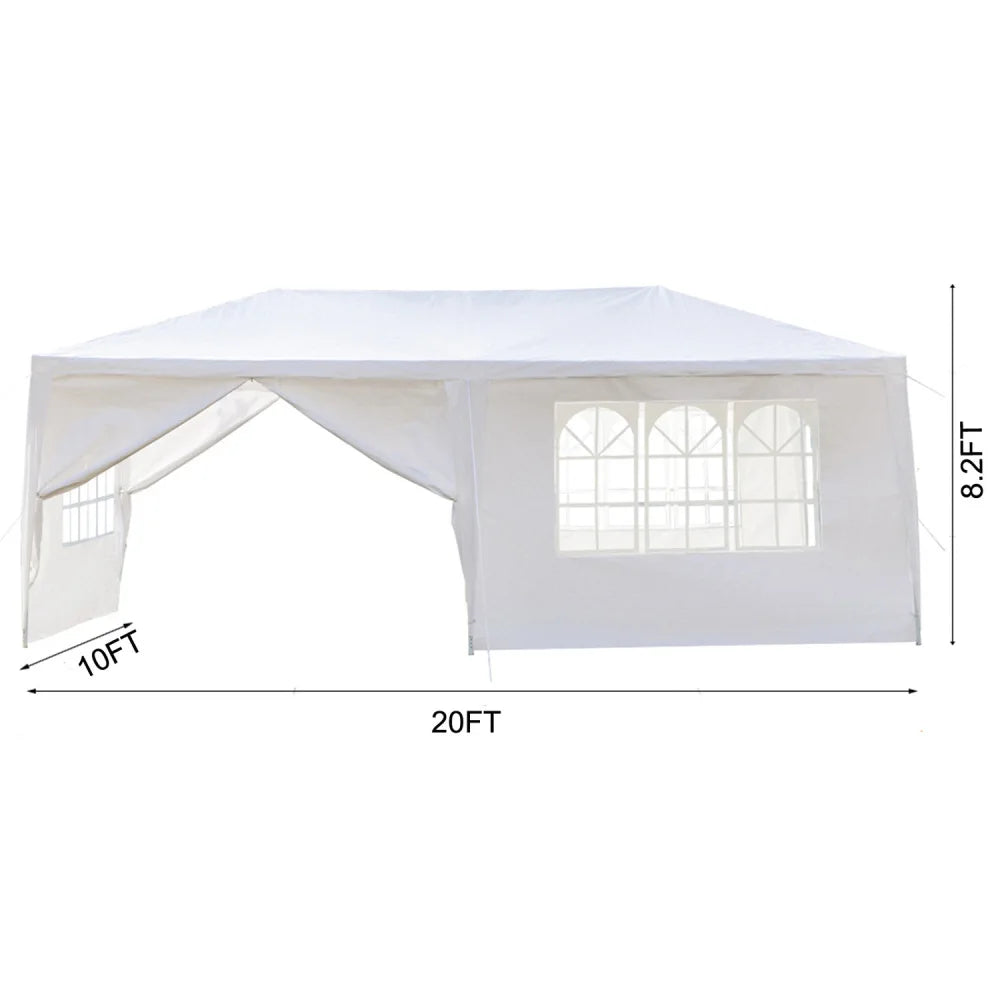 Outdoor Garden Gazebo Canopy Tent With Removable Sidewalls Wedding