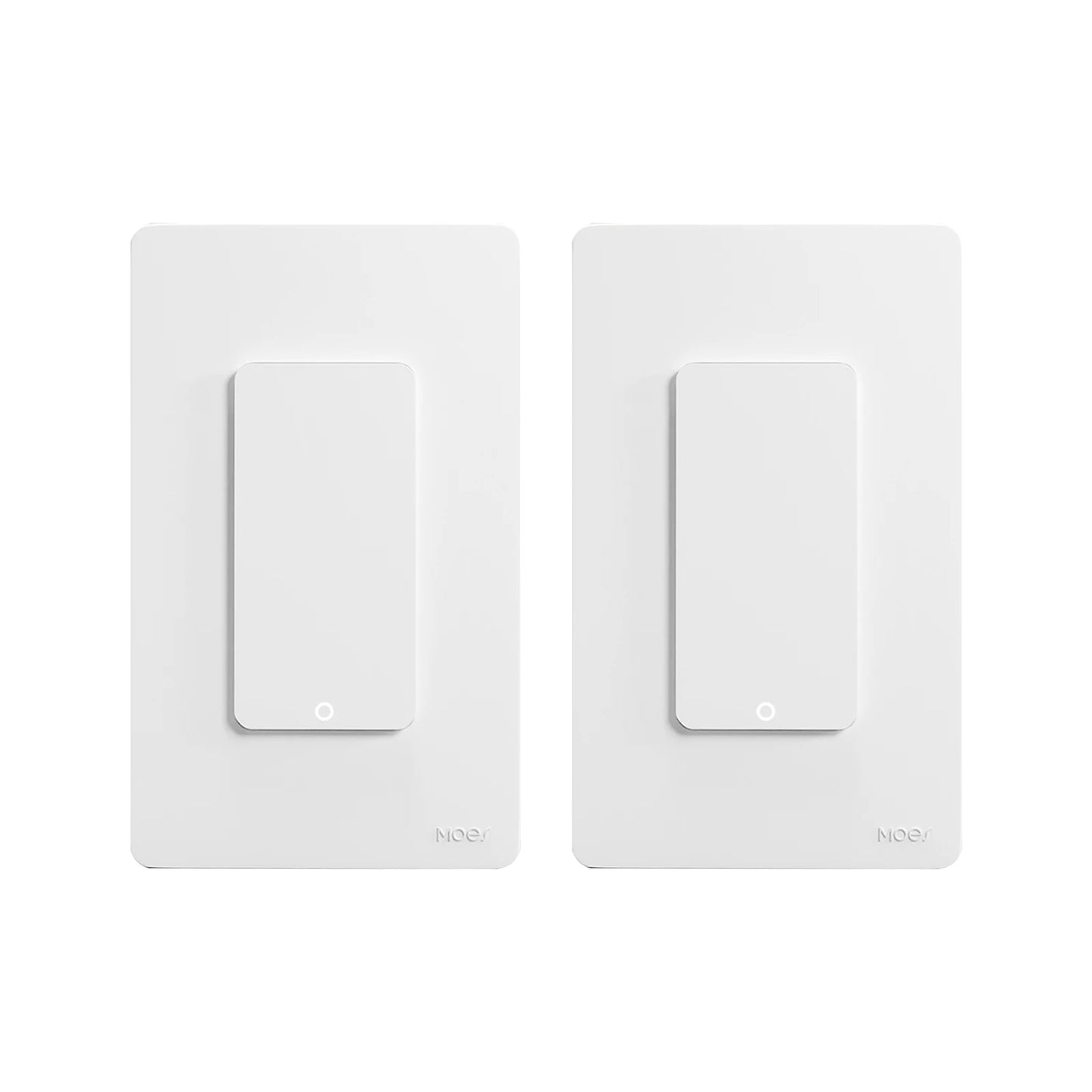 MOES Tuya Wi Fi Smart Light Switch US SinglePole Wall