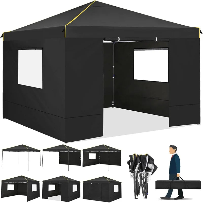 Cobizi Ez Pop Up Gazebo Canopy With Mesh Windows Portable