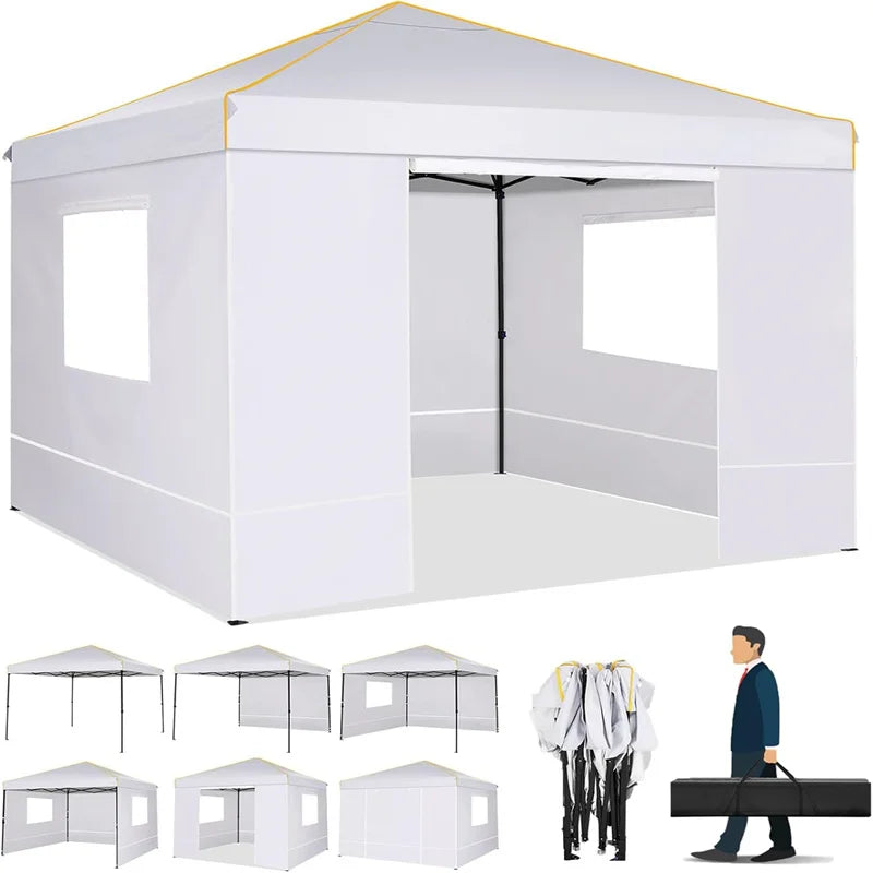 Cobizi Ez Pop Up Gazebo Canopy With Mesh Windows Portable
