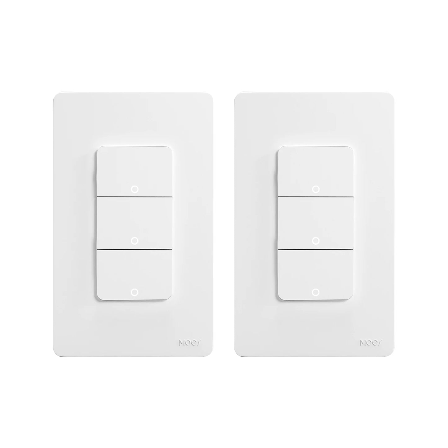 MOES Tuya Wi Fi Smart Light Switch US SinglePole Wall