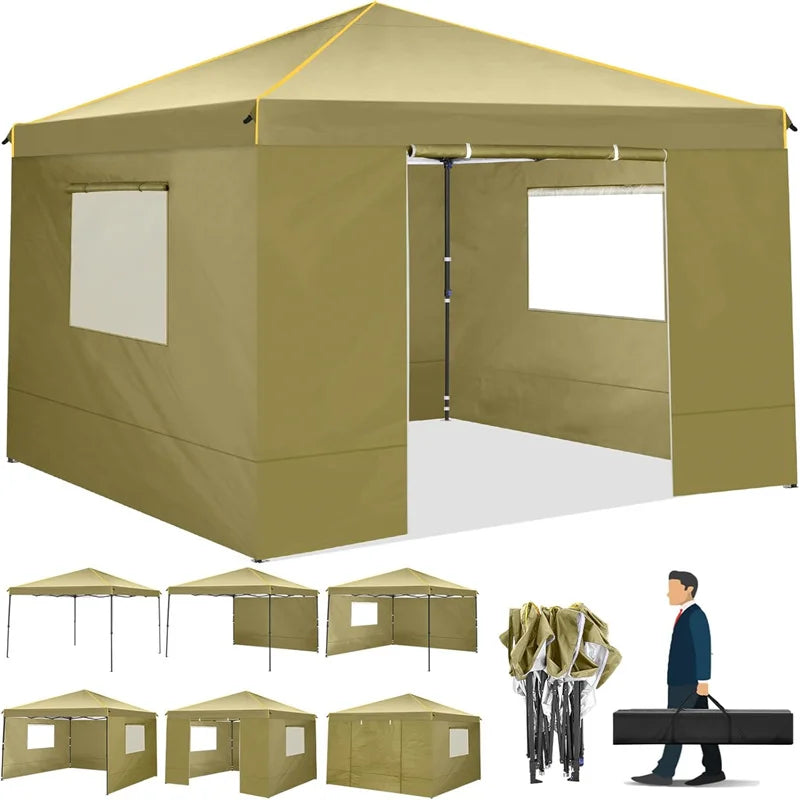 Cobizi Ez Pop Up Gazebo Canopy With Mesh Windows Portable