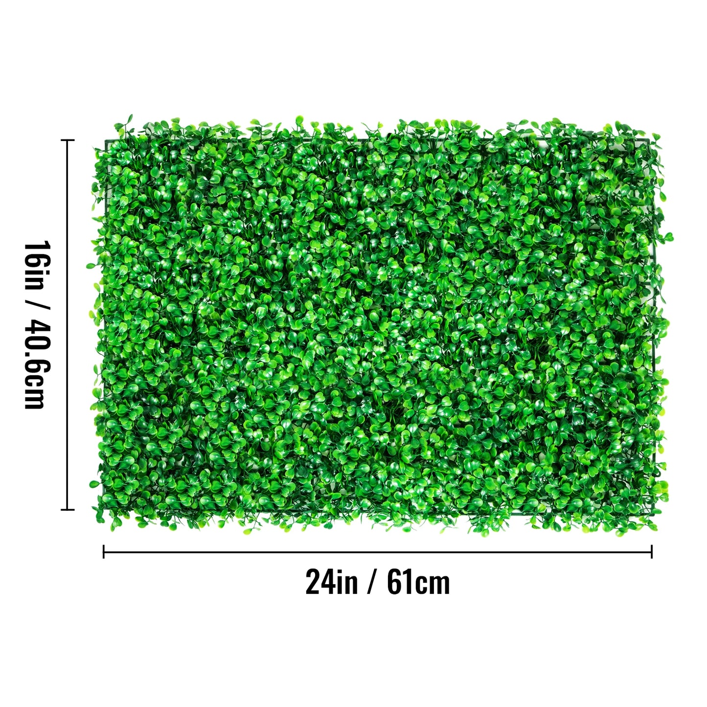 SucceBuy Boxwood Hedge Wall Panels Artificial Plant Backdrop Decor