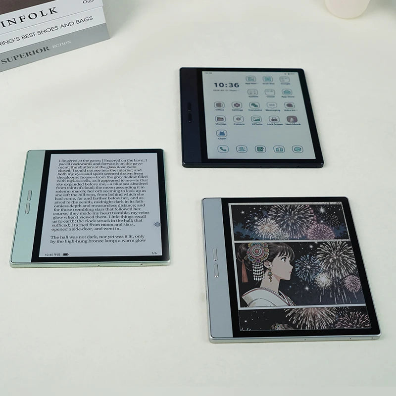 BIGME Seven Inch E Ink Ebook Reader Android Open 4G
