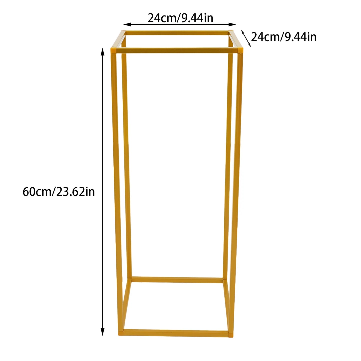 10 Piece Metal Flower Rack Set For Wedding Decor