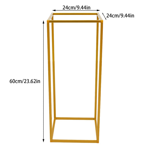 10 Piece Metal Flower Rack Set For Wedding Decor