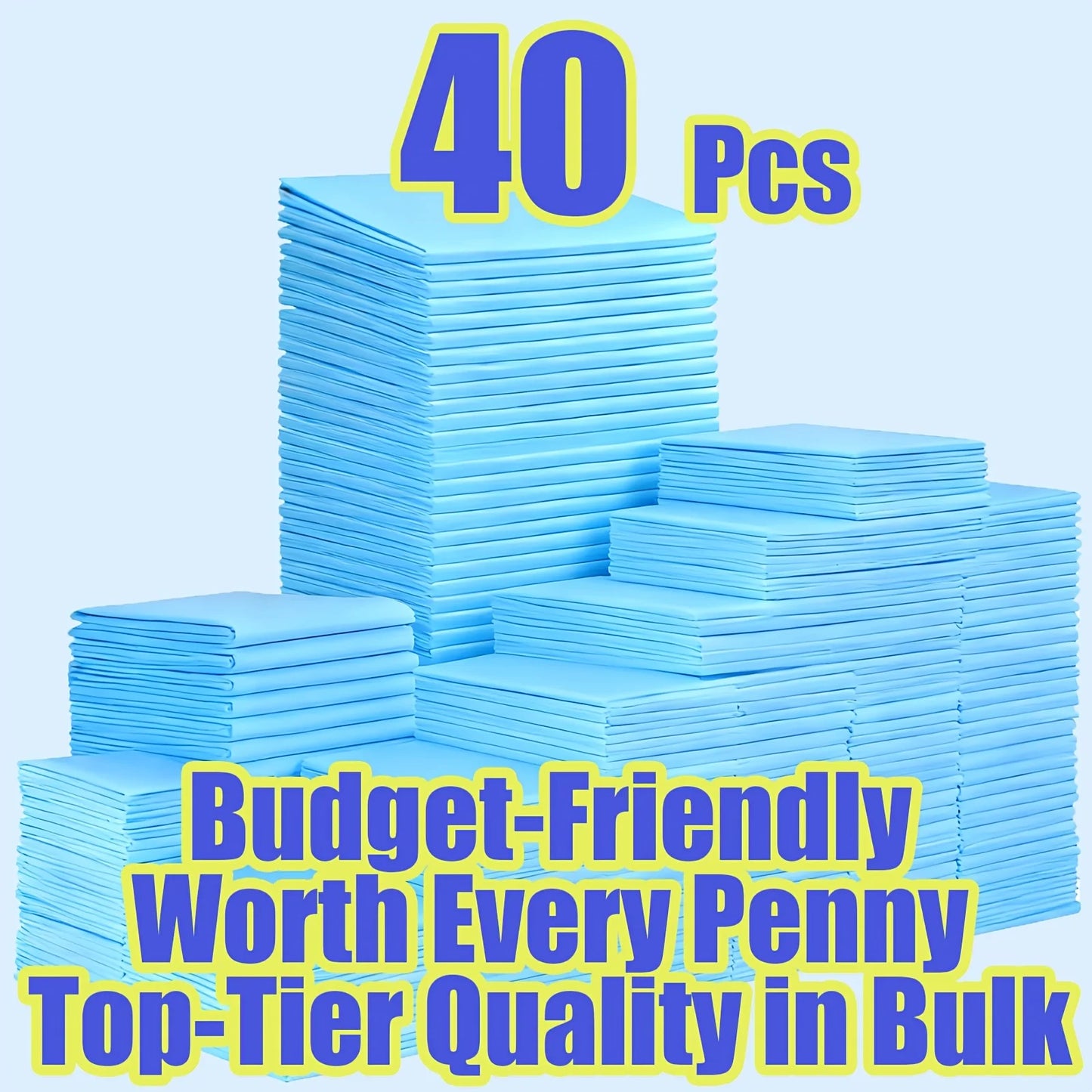 JUYHGV Best Value Dog Training Pads 40 Count Super Absorbent