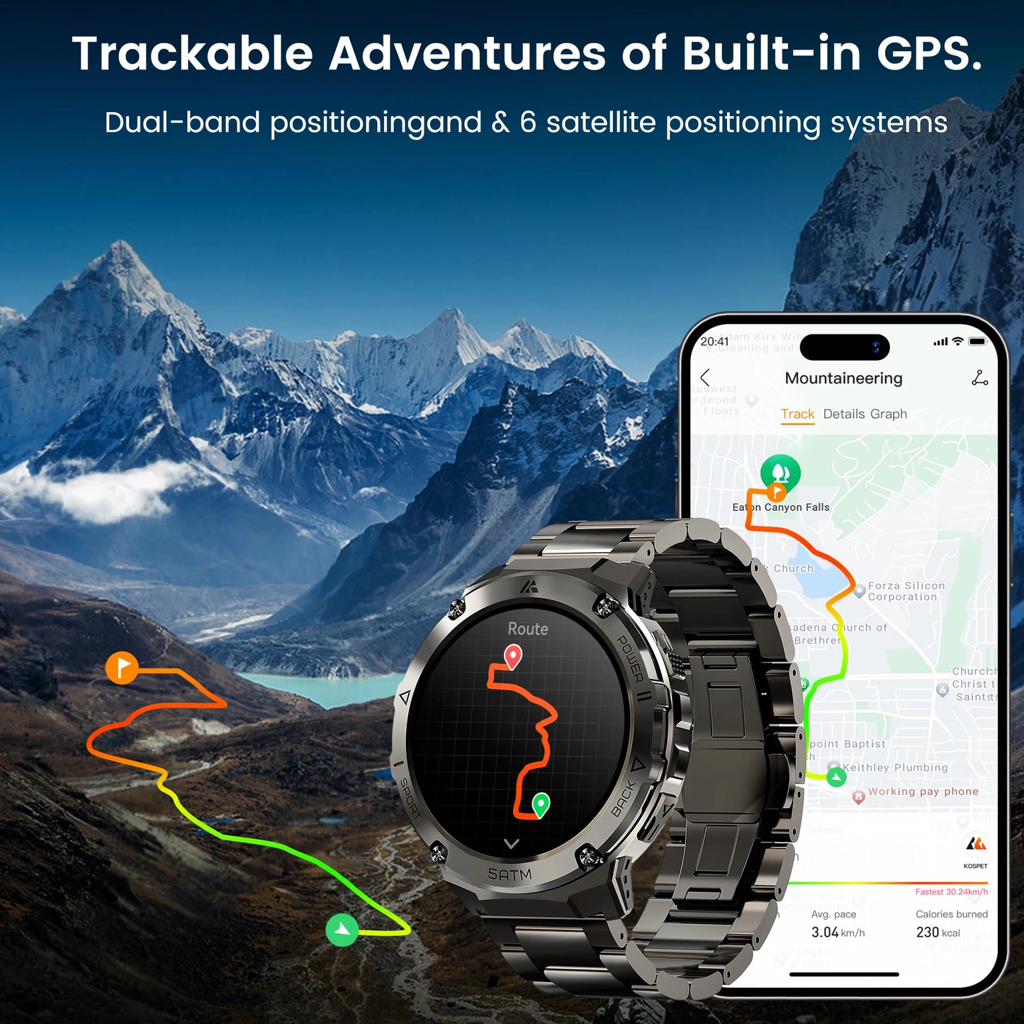 Ticwris T3E GPS Smart Watch