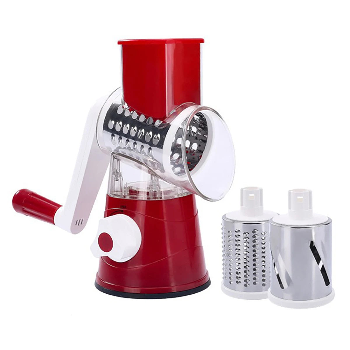 AEHOME Vegetable Slicer Shredder With 3 Drum Manual Grater Tool