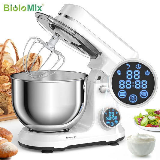 Biolomix 1200W Stand Mixer With 11 Speed DC Motor Performance