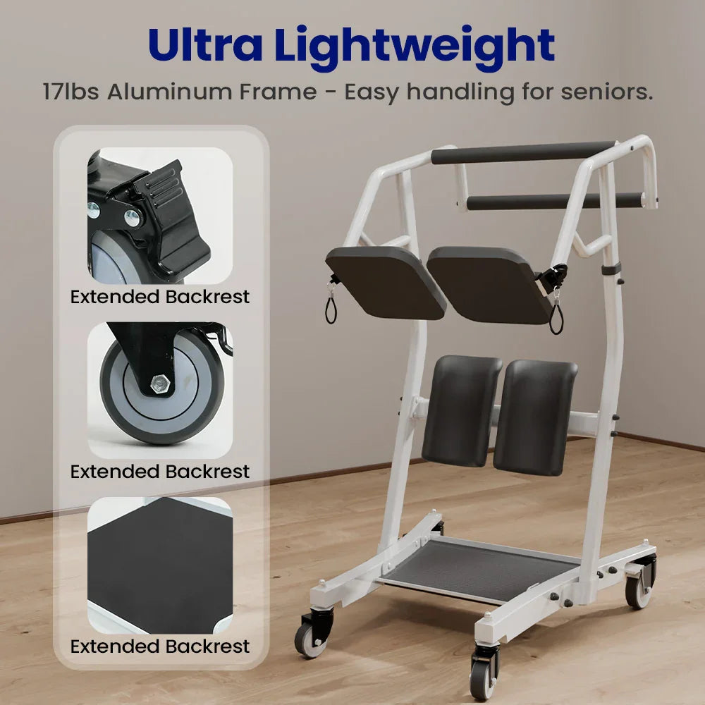 Sit To Stand Lift Stand Assist For Elderly Patients Transport