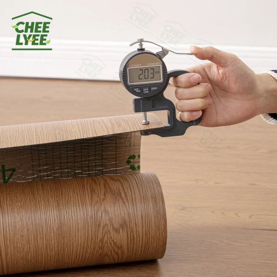 Self Adhesive Wall And Floor Sticker Wood Grain Marble Design
