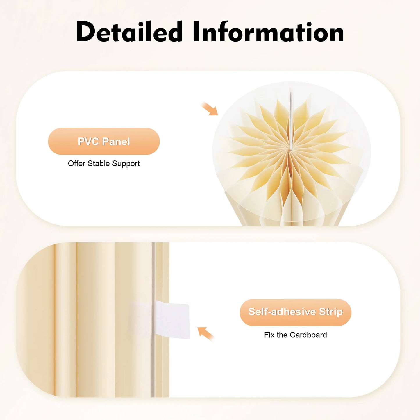 Modern Honeycomb Cardboard Vase Centerpiece Stand Two Piece Set
