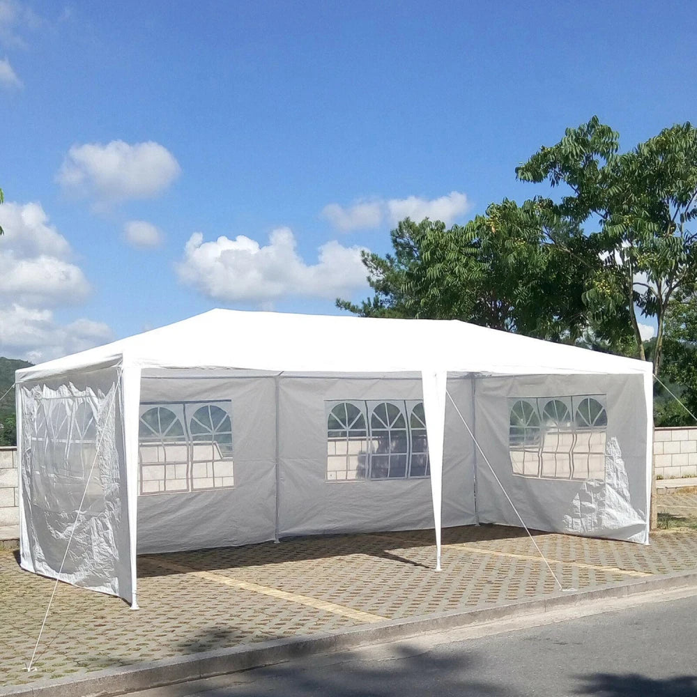 Outdoor Garden Gazebo With Removable Sidewalls For Weddings And Events