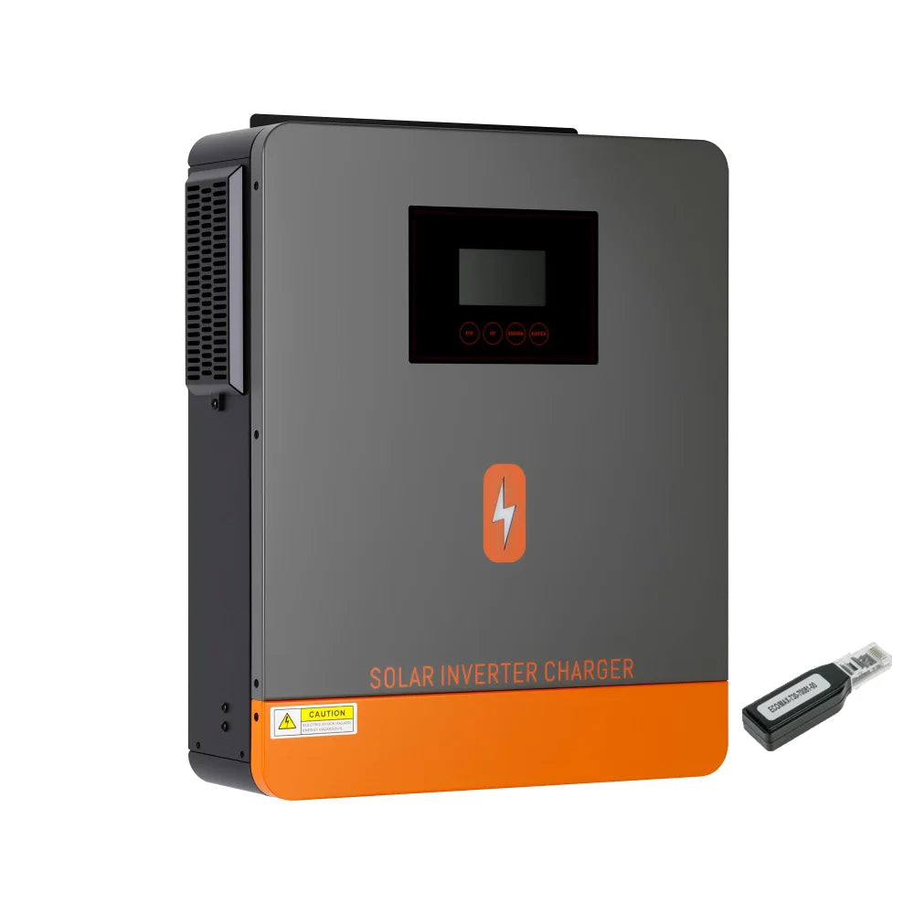 PowMr Hybrid Solar Inverter 4.2KW/6.2KW MPPT 24V-48V To 220Vac