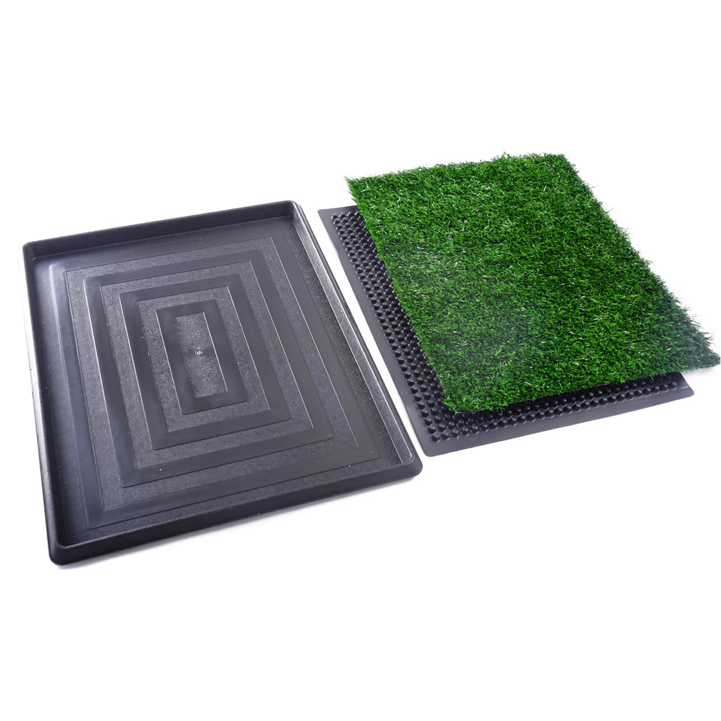 Realistic Artificial Grass Pet Toilet For Easy Waste Cleanup