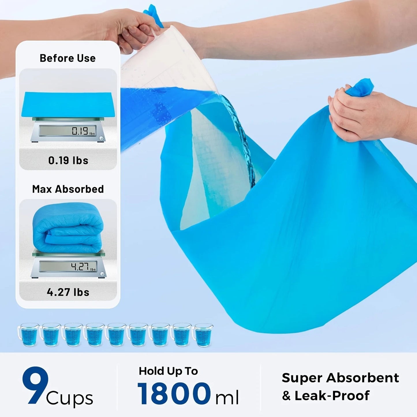 Pet Thickened Disposable Training Pads Ultra Absorbent Leakproof