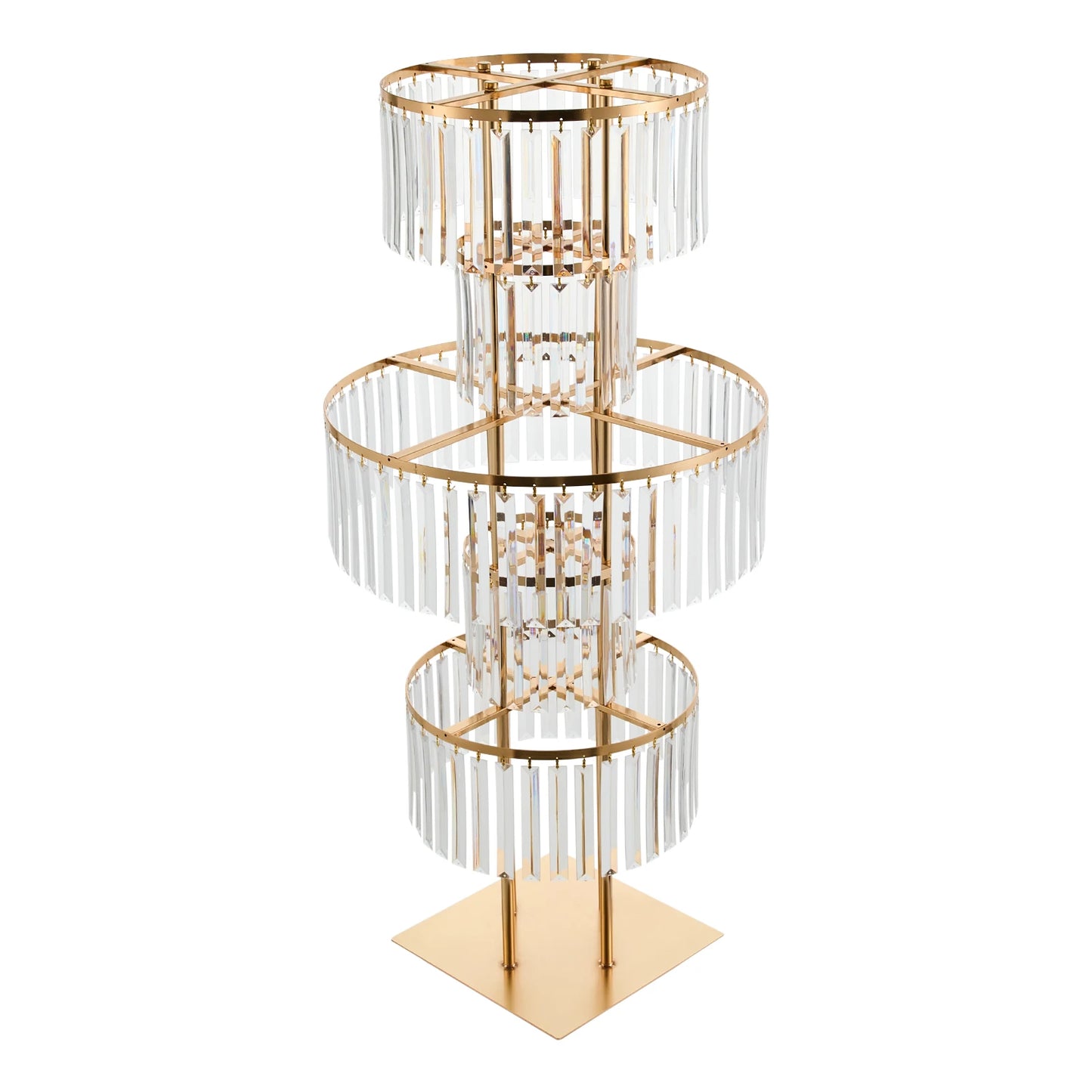 Five Tier Acrylic Wedding Flower Stand