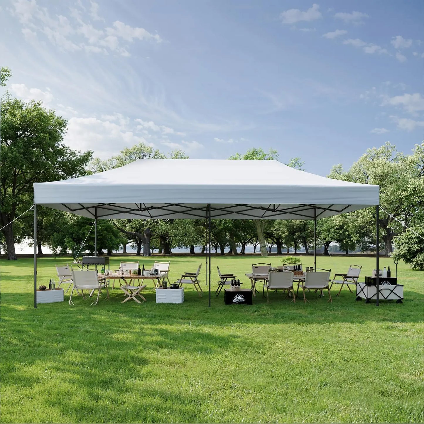 Pop Up Canopy Shelter Easy Up Outdoor Tent Roller Bag