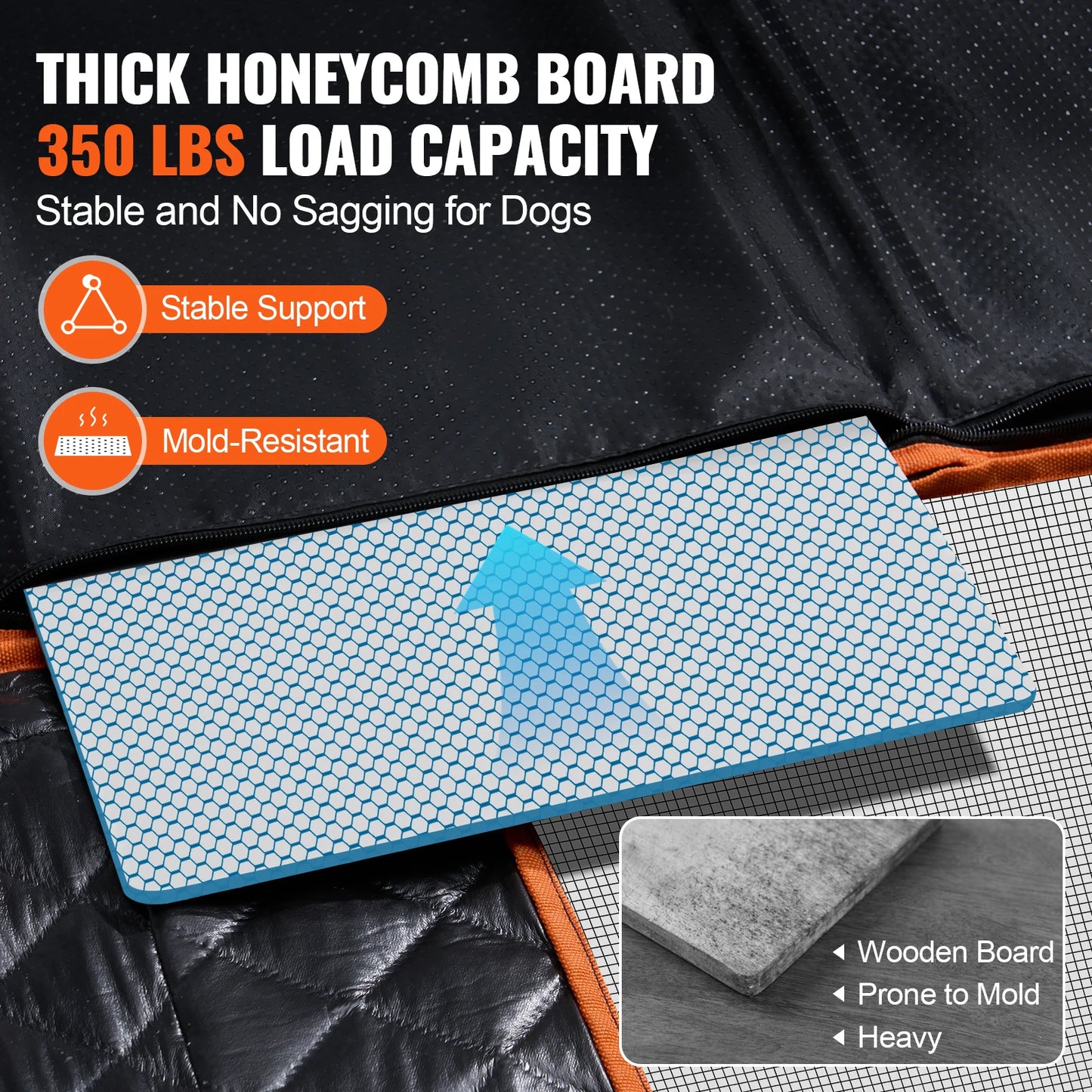 SucceBuy Back Seat Extender Dog Car Seat Cover Hammock